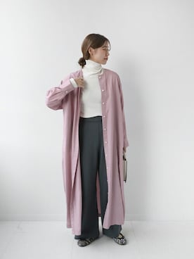 「JOURNAL STANDARD relume（ジャーナルスタンダード　レリューム）のアイテム（ワンピース/ドレス）」を使った、misatoさん（レディース・160cm）の秋コーディネート