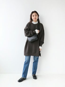 misatoさん(レディース・160cm)の冬コーディネート