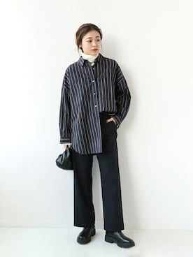 misatoさん（レディース・160cm）の冬コーディネート