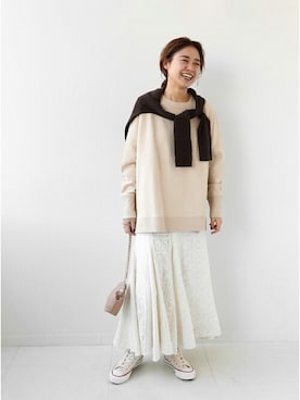 misatoさん（レディース・160cm）の冬コーディネート