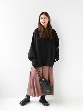 misatoさん(レディース・160cm)の冬コーディネート