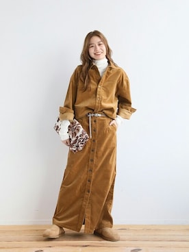 misatoさん（レディース・160cm）の冬コーディネート