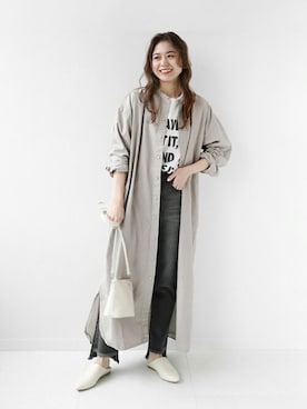 misatoさん（レディース・160cm）の冬コーディネート