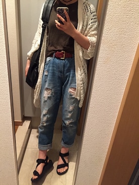 manaさん（レディース・158cm）の春コーディネート