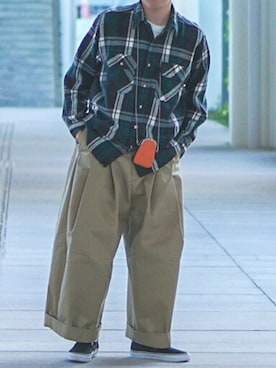 しん！！！さん（メンズ・168cm）の春コーディネート