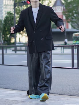 「saby」｜「アイテム（ジャケット/アウター）」を使った、しん！！！さん（メンズ・168cm）の秋コーディネート
