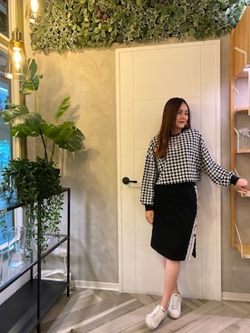 「loved（ラブド）のアイテム」を使った、Biffi Fu  🇹🇼さん（レディース・166cm）の秋コーディネート