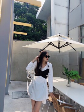 「Loved」｜Biffi Fu  🇹🇼さん（レディース・166cm）の春コーディネート