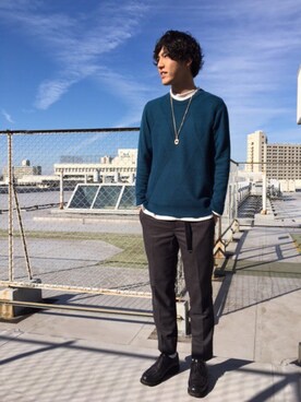 SHUNSUKEさん(メンズ・184cm)の冬コーディネート