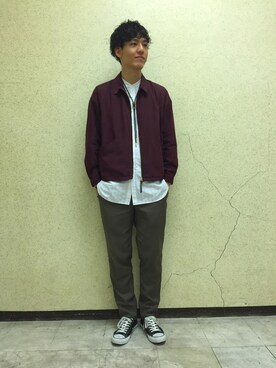 SHUNSUKEさん（メンズ・184cm）の春コーディネート