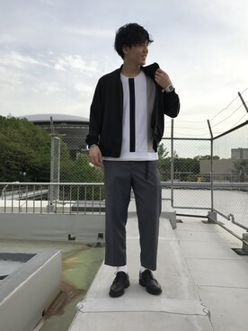 SHUNSUKEさん（メンズ・184cm）の春コーディネート
