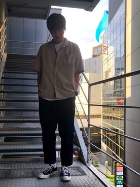 SHUNSUKEさん（メンズ・184cm）の夏コーディネート