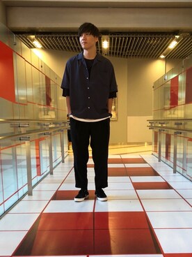 SHUNSUKEさん（メンズ・184cm）の夏コーディネート