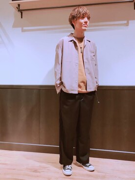 SHUNSUKEさん（メンズ・184cm）の秋コーディネート