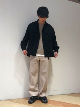 SHUNSUKEさん（メンズ・184cm）の冬コーディネート