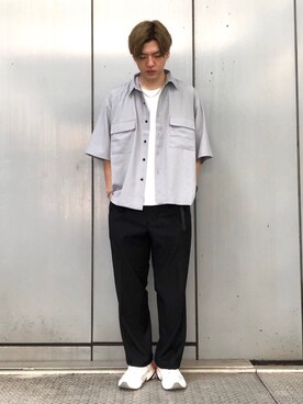 SHUNSUKEさん（メンズ・184cm）の夏コーディネート