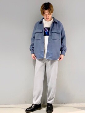 SHUNSUKEさん（メンズ・184cm）の秋コーディネート