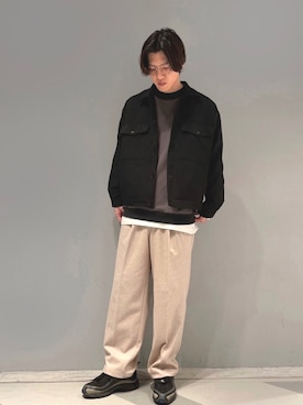 SHUNSUKEさん（メンズ・184cm）の冬コーディネート