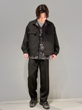 SHUNSUKEさん（メンズ・184cm）の冬コーディネート