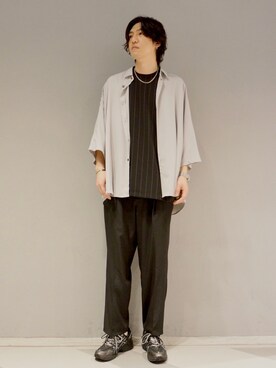 SHUNSUKEさん（メンズ・184cm）の春コーディネート