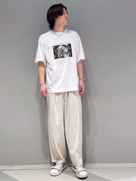 SHUNSUKEさん（メンズ・184cm）の夏コーディネート