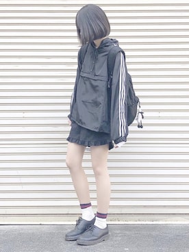 「Decorative（デコラティブ）のアイテム」を使った、つきさん（レディース・165cm）の春コーディネート