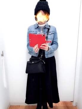 「アイテム（ブーツ）」を使った、Meixiangさん（レディース・162cm）の春コーディネート