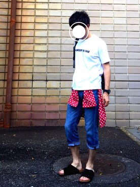 まっちゃさん（メンズ・175cm）の夏コーディネート