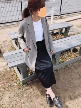 「haco!（ハコ）のアイテム（ジャケット/アウター）」を使った、Odamanさん（レディース・155cm）の冬コーディネート