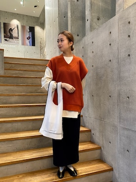 HINATAさん（レディース・160cm）の冬コーディネート