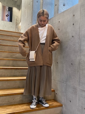 HINATAさん（レディース・160cm）の冬コーディネート