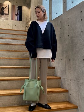 HINATAさん（レディース・160cm）の冬コーディネート