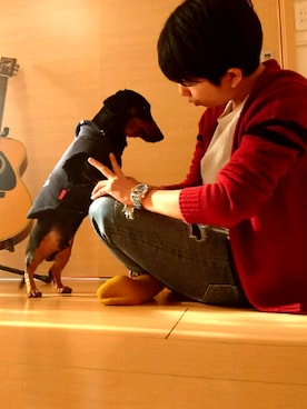 「Factor=（ファクターイコール）のアイテム（トップス）」を使った、Ma-chanさん（レディース・157cm）の秋コーディネート