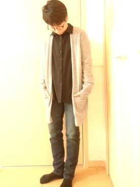 「vingtrois（バントロア）のアイテム」を使った、Ma-chanさん（レディース・157cm）の冬コーディネート