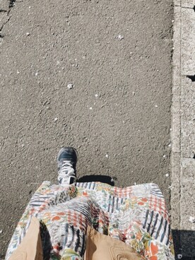 「NEW BALANCE（ニューバランス）のNew Balance ニューバランス WL574EN WL574 NB スニーカー レディース（スニーカー、ブルー系）」を使った、anoneさん（レディース・160cm）の春コーディネート