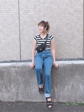 Riseiさん（レディース・172cm）の夏コーディネート