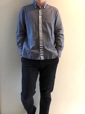 スピさん（メンズ・175cm）の春コーディネート