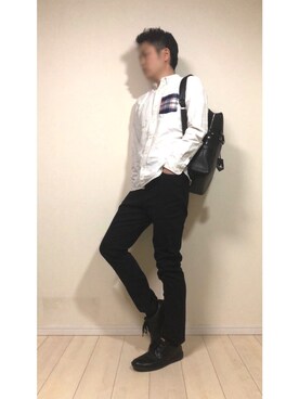 スピさん（メンズ・175cm）の春コーディネート