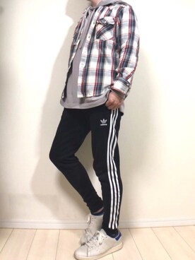 スピさん(メンズ・175cm)の春コーディネート