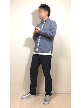 スピさん(メンズ・175cm)の春コーディネート