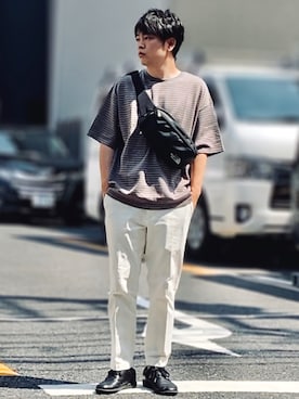 スピさん（メンズ・175cm）の夏コーディネート