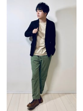 スピさん（メンズ・175cm）の秋コーディネート