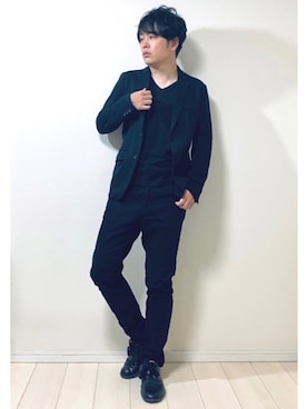 スピさん（メンズ・175cm）の秋コーディネート