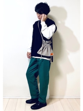 スピさん（メンズ・175cm）の秋コーディネート