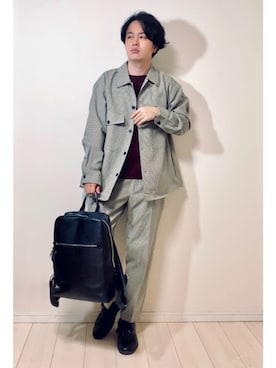 スピさん（メンズ・175cm）の秋コーディネート