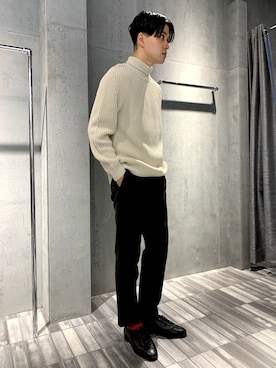 竹内 孜介さん(メンズ・172cm)の秋コーディネート