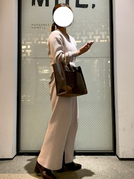 「MOUSSY（マウジー）のアイテム（財布/小物）」を使った、COCOさん（レディース・160cm）の春コーディネート
