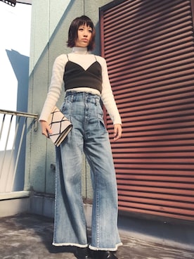 channieさん（レディース・161cm）の冬コーディネート