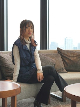 「DIANA」｜「アイテム（ブーツ）」を使った、channieさん（レディース・161cm）の秋コーディネート