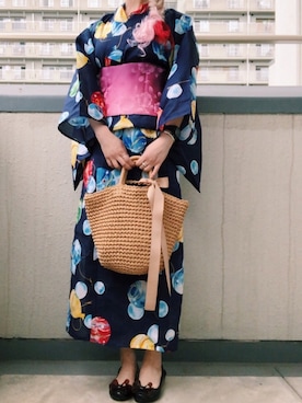 千鶴さん(レディース・155cm)の夏コーディネート